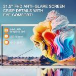 HP All-in-One Desktop Computer - 21.5" Full HD Anti-Glare Display | Intel Celeron J4025 | for Everyday Use | Mouse & Keyboard | 16GB RAM 1TB SSD | Win 11 Pro | w/Accessories