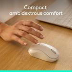 Logitech MK270 Wireless Keyboard and Mouse Combo for Windows, 2.4 GHz, 8 Multimedia Keys, PC, Laptop, Wireless Keyboard Compact Mouse Combo - White