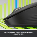 Logitech Signature M550 Wireless Mouse - for Small to Medium Sized Hands, 2-Year Battery, Silent Clicks, Bluetooth, Multi-Device Compatibility - Black