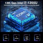 HP 17 Touchscreen Laptop Computer, 17.3" HD+ Touch Screen Business PC, Intel Core i7, 32GB RAM 2TB SSD, Windows 11 Pro, Lifetime Office, 10 key Numeric Backlit Keyboard, Fingerprint Reader