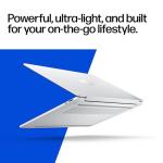 HP OmniBook 5 14 inch Next Gen AI PC, OLED Display, Snapdragon X Plus X1P-42-100, 16 GB RAM, 1 TB SSD, Qualcomm Adreno GPU, Windows 11 Home, Copilot+ PC, Glacier Silver, 14-he0099nr