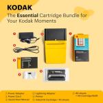 KODAK Dock ERA Plus 4PASS Instant Photo Printer, 4x6 inches, 90 Sheets Bundle