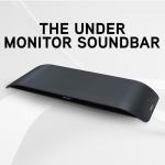 BlueAnt Soundblade Under Monitor Soundbar, Powerful 120 watt, 2.1 Channel USB-C, Bluetooth 5.3 Desktop Speaker for PC, Mac for Streaming Content, Music and Gaming. (Charcoal)