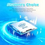 HP Ultrabook Laptop with Copilot AI & Office 365 • Intel 4-Core CPU • 1.1TB Storage (1TB OneDrive and 128GB SSD) • 8GB RAM • Windows 11 w/o Earbuds