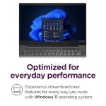 Lenovo 14 G4 - Laptop for Business - Intel Core i7-13620H - 14" FHD Display - 8GB RAM (upgradable to 16GB) - 256GB Storage (upgradable to 1TB) - Windows 11 Home - Thin & Portable - Business Black