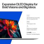 HP OmniBook 5 16 inch Next Gen AI PC, 2K Touchscreen, Snapdragon X Plus X1P-42-100, 16 GB RAM, 512 GB SSD, Qualcomm Adreno GPU, Windows 11 Home, Copilot+ PC, Glacier Silver, 16-fb0000nr