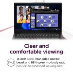 Lenovo 14 G4 - Laptop for Business - Intel Core i7-13620H - 14" FHD Display - 8GB RAM (upgradable to 16GB) - 256GB Storage (upgradable to 1TB) - Windows 11 Home - Thin & Portable - Business Black
