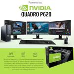 Dell Precision Workstation PC | Quadro P620 GPU - Editing & Design | Windows 11 Pro | Intel i5-9500 | 16GB RAM 1TB SSD | Home or Office Computer | WiFi 6 AX200 + BT (Renewed)