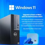 Dell Precision Workstation PC | Quadro P620 GPU - Editing & Design | Windows 11 Pro | Intel i5-9500 | 16GB RAM 1TB SSD | Home or Office Computer | WiFi 6 AX200 + BT (Renewed)