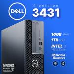 Dell Precision Workstation PC | Quadro P620 GPU - Editing & Design | Windows 11 Pro | Intel i5-9500 | 16GB RAM 1TB SSD | Home or Office Computer | WiFi 6 AX200 + BT (Renewed)
