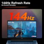 HP Victus 15.6" FHD 144Hz IPS Gaming Laptop, Intel 12th Gen Core i5-12450H, GeForce RTX3050, 16GB RAM, 1TB SSD, Backlit Keyboard, WiFi 6, TNR HD Camera, Dual Fan Cooling, Windows 11 w/ICP Accessory