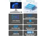 Lenovo 24" FHD All-in-One Desktop Computer, Intel 4-Core Processor (Beats i3-1110G4), 16GB RAM, 512GB PCIe SSD, HDMI, WiFi 6, RJ45, Bluetooth, Business AIO, Vent-Hear, Keyboard & Mouse, Windows 11 Pro