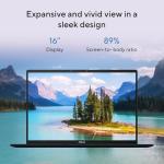 ASUS Vivobook 16 Laptop, 16” WUXGA 60Hz Display, Qualcomm Snapdragon X, Qualcomm Adreno GPU, 16GB RAM, 512GB SSD, Windows 11, Quiet Blue, X1607QA-DS54
