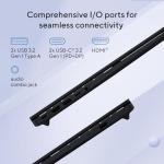 ASUS Vivobook 16 Laptop, 16” WUXGA 60Hz Display, Qualcomm Snapdragon X, Qualcomm Adreno GPU, 16GB RAM, 512GB SSD, Windows 11, Quiet Blue, X1607QA-DS54