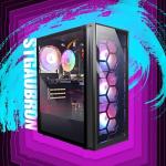 STGAubron Gaming PC Desktop Computer, Intel Core i7 up to 3.9GHz, GeForce GTX 1660 Super 6G, 32GB RAM, 1TB SSD, 600M WiFi, BT 5.0, RGB Fan x4, Windows 11 Home