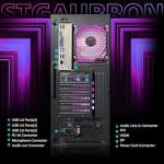 STGAubron Gaming PC Desktop Computer, Intel Core i7 up to 3.9GHz, GeForce GTX 1660 Super 6G, 32GB RAM, 1TB SSD, 600M WiFi, BT 5.0, RGB Fan x4, Windows 11 Home