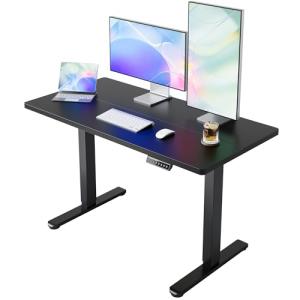 HUANUO Adjustable Electric Standing Desk, 121.9 x 61 cm