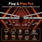 Gaming Laptop, 16 Inch Lap Top Computer 2025 with Ryzen 7 5825U Processor, 32GB DDR4, 1T SSD, Win 11 Pro, Backlit Keyboard, FHD Display 1920*1080P, WiFi 6, HDMI, for Student, Office, Business