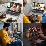 Gaming Laptop, 16 Inch Lap Top Computer 2025 with Ryzen 7 5825U Processor, 32GB DDR4, 1T SSD, Win 11 Pro, Backlit Keyboard, FHD Display 1920*1080P, WiFi 6, HDMI, for Student, Office, Business