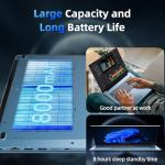 SGIN Windows 11 Laptop, 18.5 Inch Laptops with 16GB RAM 1024GB SSD, Office 365, Celeron N5095 Quad-Core(Up to 2.9GHz), Cooling Fan, WiFi 6, 8000mAh, HDMI, Business Student Computer for Work, School