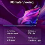 Lenovo IdeaPad Slim 3 Touchscreen Laptop (15.3" FHD+, AMD Ryzen 5 8540U (> Intel i7-1355U), 16GB RAM, 512GB SSD) for Business, Home, 1080p IR Webcam, Backlit, 14-Hr Battery Life, Wi-Fi 6, Win 11 Pro