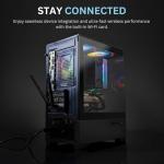 NOVATECH Prism - Prebuilt Gaming PC Desktop Computer - Geforce RTX 3050 - Xeon i7 3.5GHz - 16GB RAM - 512GB SSD WiFi/BT, Win 11 - Gaming Computer Tower - Pre Built PC Gaming - 1 Year Warranty