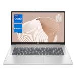 HP Essential Daily Traditional Laptop, 17.3" FHD Display, Intel Core i7-1355U, 16GB RAM, 512GB SSD, Fingerprint Reader, Backlit Keyboard, Numeric Keypad, Webcam, HDMI, Wi-Fi 6, Windows 11 Home, Rose