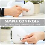 X9 Performance White Computer Speakers with RGB Lighting, Bluetooth, USB, and AUX - Triple Mode Connection, Dual 2.25" Drivers for Work and Play, Bluetooth Desktop Speakers for PC - White