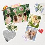 Kodak Mini 2 Retro 4PASS Portable Photo Printer, 2.1x3.4 inches, 38 Sheets Bundle, White