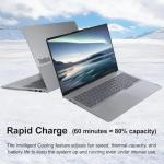 Lenovo ThinkBook 16 Gen 7 Business Laptop (16" FHD+ Anti-Glare, AMD Ryzen 5 7533HS (> i7-1255U), 16GB DDR5 RAM, 512GB SSD), Fingerprint Reader, Webcam, Ethernet, Wi-Fi 6, Win 11 Pro w/ Copilot, Grey