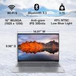 Lenovo ThinkBook 16 Gen 7 Business Laptop (16" FHD+ Anti-Glare, AMD Ryzen 5 7533HS (> i7-1255U), 16GB DDR5 RAM, 512GB SSD), Fingerprint Reader, Webcam, Ethernet, Wi-Fi 6, Win 11 Pro w/ Copilot, Grey