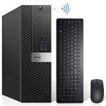 Dell OptiPlex 7040 SFF Desktop Computer PC Intel Quad Core i7-6700 3.20GHz AX200 Built-in WIFI 6 Bluetooth 32GB DDR4 New 1TB NVMe M.2 SSD 2TB HDD HDMI Wireless Keyboard & Mouse Windows11 Pro (Renewed)