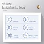 Dell OptiPlex 7040 SFF Desktop Computer PC Intel Quad Core i7-6700 3.20GHz AX200 Built-in WIFI 6 Bluetooth 32GB DDR4 New 1TB NVMe M.2 SSD 2TB HDD HDMI Wireless Keyboard & Mouse Windows11 Pro (Renewed)