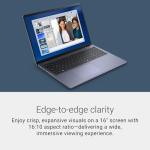 Dell 16 Laptop DC16256-16.0-inch 16:10 FHD+ Anti-Glare Non-Touch 300nits Display, AMD Ryzen 7 250, AMD Radeon Graphics, 16GB Memory, 1TB SSD, Backlit English Keyboard with Fingerprint Reader