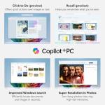 Acer Aspire 14 AI Copilot+ PC | 14" WUXGA Display | Intel Core Ultra 5 Processor 226V | NPU: Up to 40 Tops - GPU: Up to 53 Tops | Intel ARC 130V | 16GB LPDDR5X | 512GB SSD | Wi-Fi 6E | A14-52M-51S1