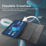 Lenovo Premium Series 15.6" IdeaPad Laptop | 12GB RAM | 256GB PCIe SSD | 1 Year Office 365 w/ 1TB Cloud Storage | Ready for Business & Academics | Intel Core | Wi-Fi 6 | Windows 11