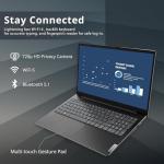 Lenovo Premium Series 15.6" IdeaPad Laptop | 12GB RAM | 256GB PCIe SSD | 1 Year Office 365 w/ 1TB Cloud Storage | Ready for Business & Academics | Intel Core | Wi-Fi 6 | Windows 11