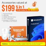 HP All in One Desktop Computer for Home, Intel Celeron J4025, 21.5 inch FHD Anti-Glare, WiFi 6, 16GB DDR4, 512GB SSD, 128GB USB Flash Drive, Home PC, Wired KB & Mouse, Windows 11 Pro, W/REDRAGON Mouse