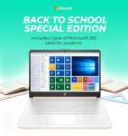 HP Laptop in Pale Rose Gold • 8GB RAM • 1.1TB Storage (128GB SSD + 1TB Cloud) • Intel 4-Core Performance • Windows 11 • Office 365 • Portable Notebook for School & Everyday Use