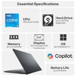 Dell Inspiron 15 Touchscreen 15.6" FHD Laptop Computer for, Intel 10-Core i5-1334U, 8GB DDR4 RAM, 512GB PCIe SSD, WiFi 6, Bluetooth, HDMI, Windows 11 Home S