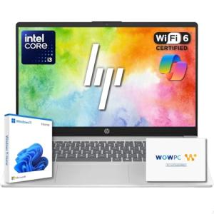 HP Pavilion 15.6" Laptop | 13th Gen Intel Core i3 Processor | 16GB DDR4 RAM | 640GB Storage (128GB PCIe SSD + 512GB External) | AI-Enhanced Windows 11 | Privacy Webcam | Up to 11.5 Hrs Battery