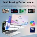 HP Pavilion 15.6" Laptop | 13th Gen Intel Core i3 Processor | 16GB DDR4 RAM | 640GB Storage (128GB PCIe SSD + 512GB External) | AI-Enhanced Windows 11 | Privacy Webcam | Up to 11.5 Hrs Battery