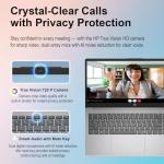 HP Pavilion 15.6" Laptop | 13th Gen Intel Core i3 Processor | 16GB DDR4 RAM | 640GB Storage (128GB PCIe SSD + 512GB External) | AI-Enhanced Windows 11 | Privacy Webcam | Up to 11.5 Hrs Battery