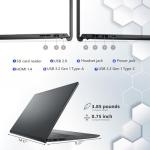 Dell Inspiron 15 Touchscreen 15.6" FHD Laptop Computer for, Intel 10-Core i5-1334U, 8GB DDR4 RAM, 512GB PCIe SSD, WiFi 6, Bluetooth, HDMI, Windows 11 Home S