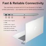 HP Pavilion 15.6" Laptop | 13th Gen Intel Core i3 Processor | 16GB DDR4 RAM | 640GB Storage (128GB PCIe SSD + 512GB External) | AI-Enhanced Windows 11 | Privacy Webcam | Up to 11.5 Hrs Battery