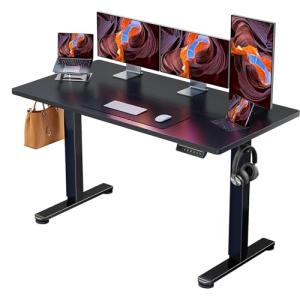 ErGear Height Adjustable Electric Standing Desk - Black