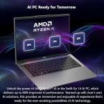 Acer Swift Go 14 Laptop | 14" 1920 x 1200 Touch Display | Unlock AI Experiences | AMD Ryzen 7 8845HS Octa-Core Ryzen AI Capable Processor | 16GB LPDDR5X | 1TB PCIe Gen 4 SSD | SFG14-63T-R1F4