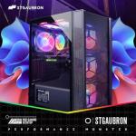 STGAubron Gaming PC Desktop Computer, Intel Core i7-6700 up to 4.0G, GeForce RTX 3060 12G, 32GB DDR4, 1TB SSD, WiFi, BT 5.0, RGB Fan x6, Windows 11 Home