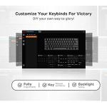 RK ROYAL KLUDGE RK61 Wireless 60% Mechanical Gaming Keyboard, Ultra-Compact 60 Keys Bluetooth Mechanical Keyboard with Programmable Software (Blue Switch, White)