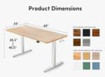 Electric Height Adjustable Ergonomic Standing Desk